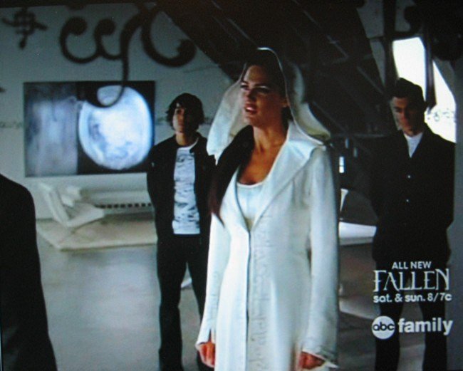Marta baricsa painting in Fallen abc tv