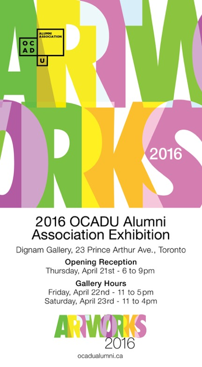 Marta Baricsa OCADU exhibition in Toronto 2016