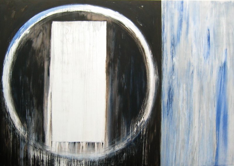 Marta Baricsa painting in Fifty shades of Grey